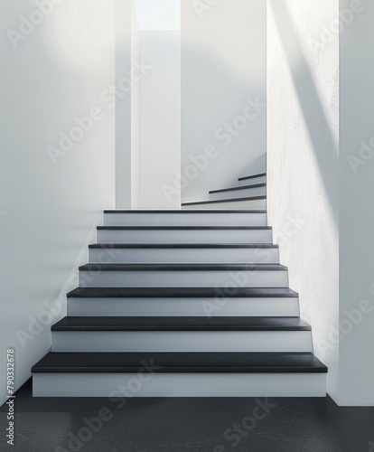 A Monochrome Staircase