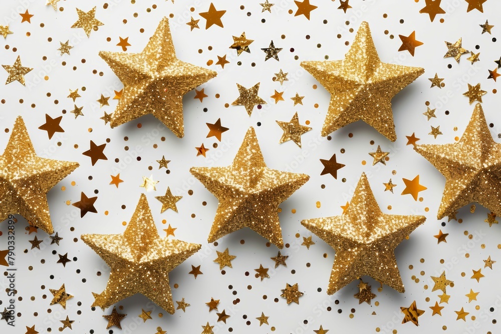 minimalistic hand drawn gold stars on white background minimalistic hand drawn gold stars on white background