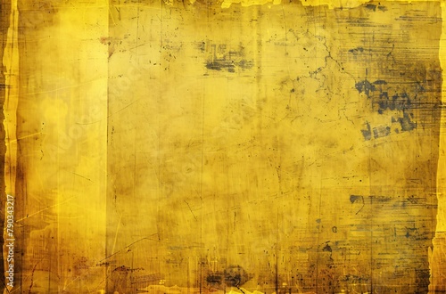 Yellow grunge background texture 