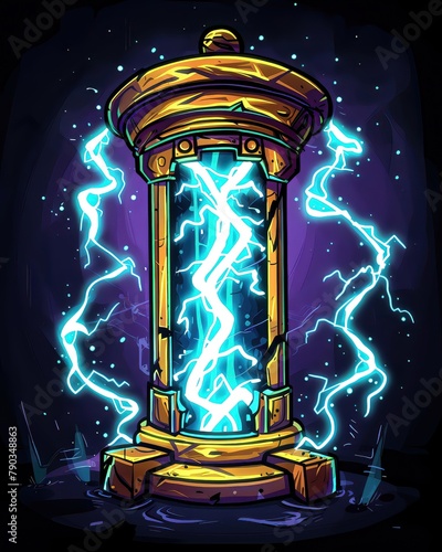 A scientist develops a device that can control lightning bolts, using them to power his inventions