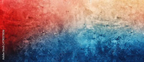 Colorful abstract red and blue background