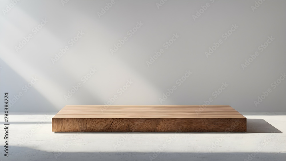 Wooden board on white background
Wooden board on white background