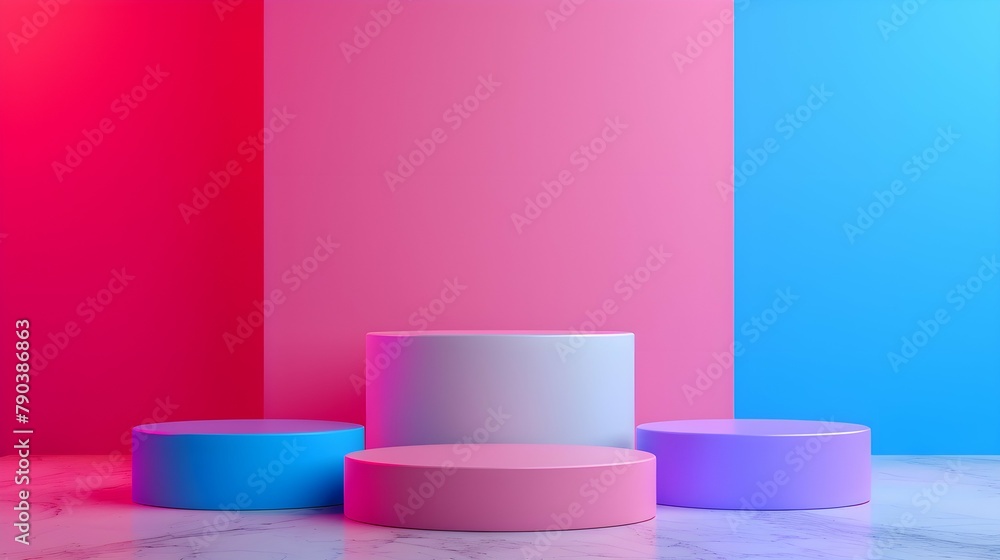 luxury colourful neon abstract elegant Platform podium background shapes and curtains Geometric product show luxury colourful neon abstract elegant Platform podium background shapes and curtains Geometric product show