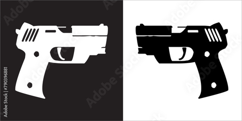 IIlustration Vector graphics of Pistol icon
