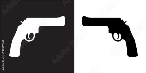 IIlustration Vector graphics of Pistol icon