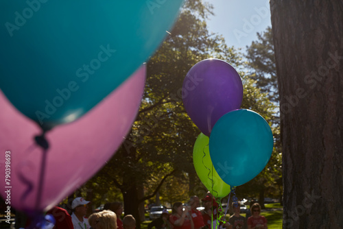 Balloons at the park 