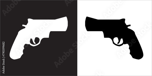 IIlustration Vector graphics of Pistol icon