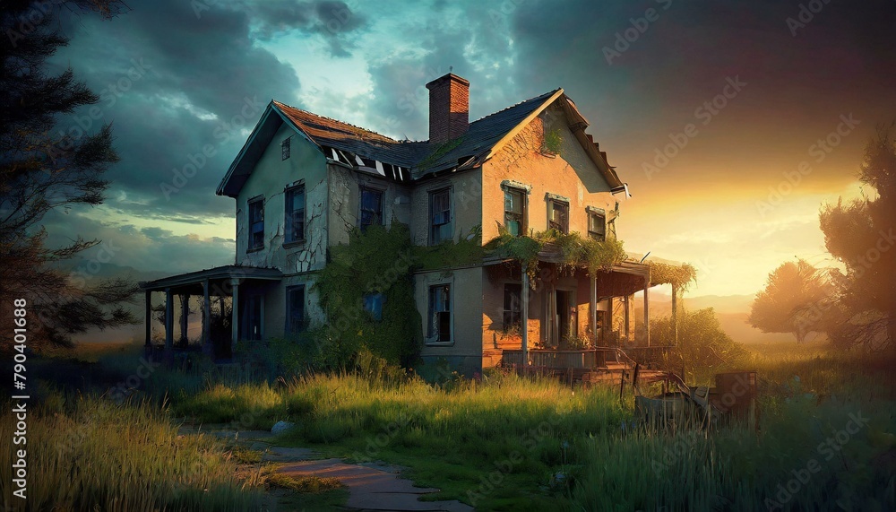 old abandoned house old abandoned house