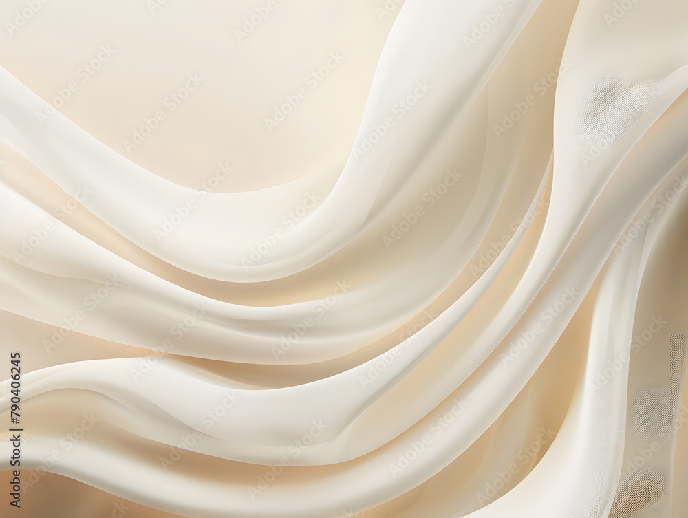 Obraz premium Solid abstract neutral background with waves 