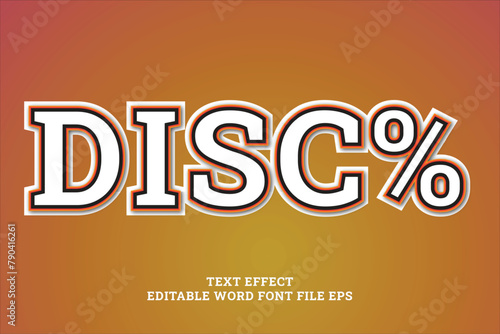 text effect sale discount
