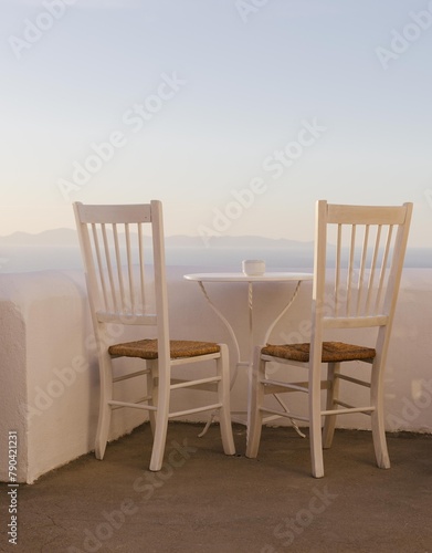 table and chairs