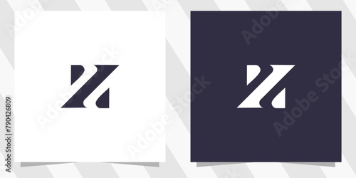 letter z logo design vector