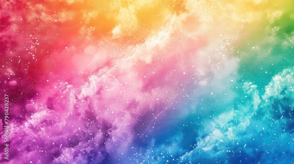 Colorful rainbow background