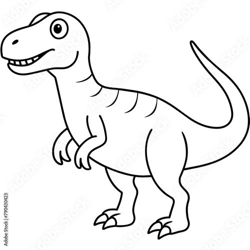 Dinosaur  Vector Illustration 