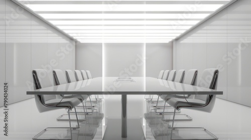 Mentoring Concept. The meeting at the white office table
