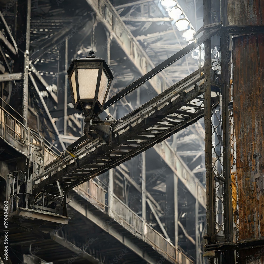 A moody industrial background with aged metal structures and faded signage, capturing the industrial heritage of urban landscapes
A moody industrial background with aged metal structures and faded signage, capturing the industrial heritage of urban landscapes