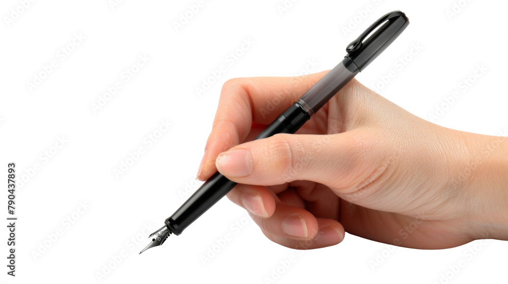 Hand with a pencil Hand with a pencil