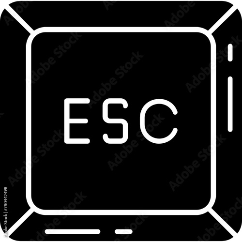 Escape key Icon