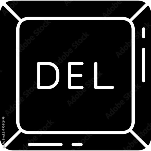 Delete key Icon