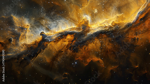 Nebulous Constellations Captivating Stellar Spectacle © Arti