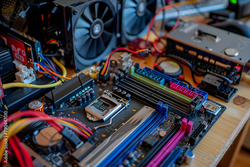 An Intimate Perspective of PC Components and their Arrangement