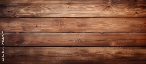 A close up of a wooden wall with a brown stain