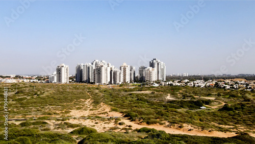 
Israel. Hadera. Mediterranean coast.