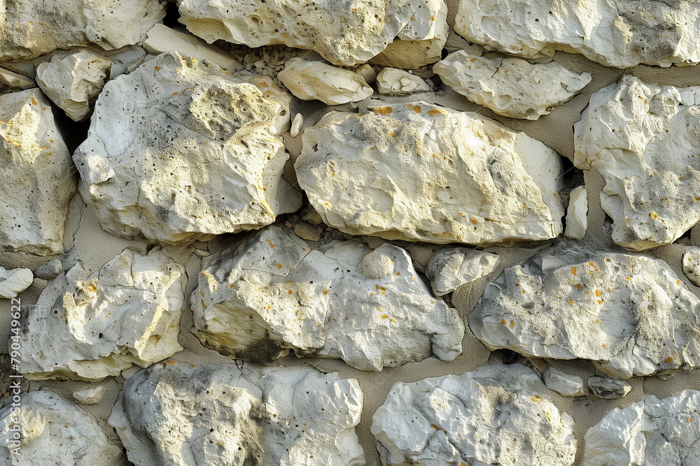 Natural White Stone Wall Texture, Geology Background Natural White Stone Wall Texture, Geology Background