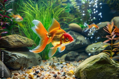 Goldfish adventure. Aquatic excursions photo