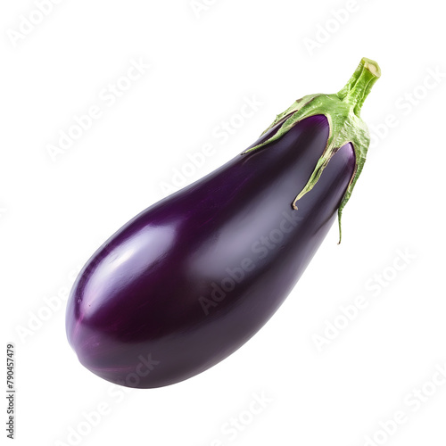 Eggplant isolated on transparent background