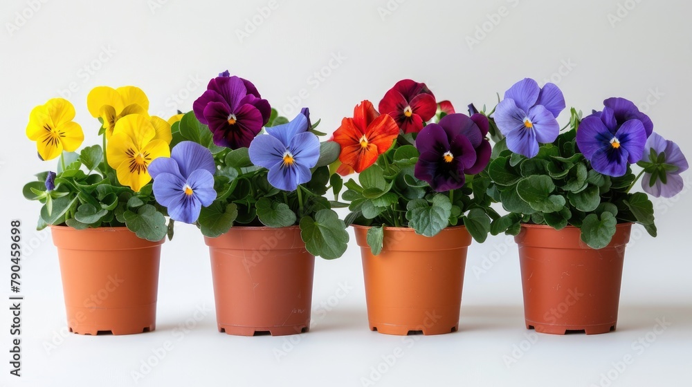 Benefits of Pansy Flower Plant in Different Colors for decoration and health treatments
