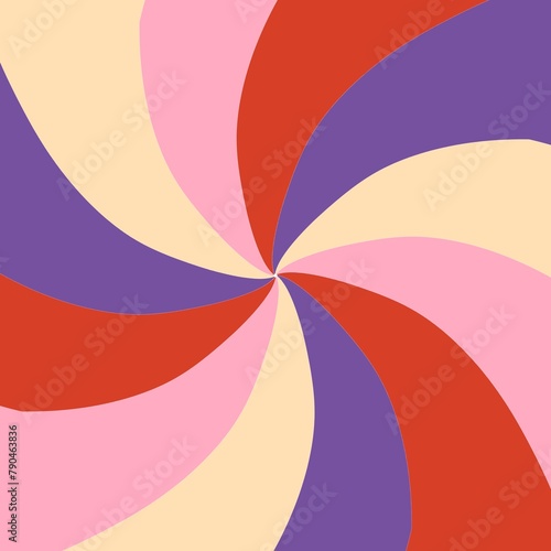 Abstract and colorful retro comic background
