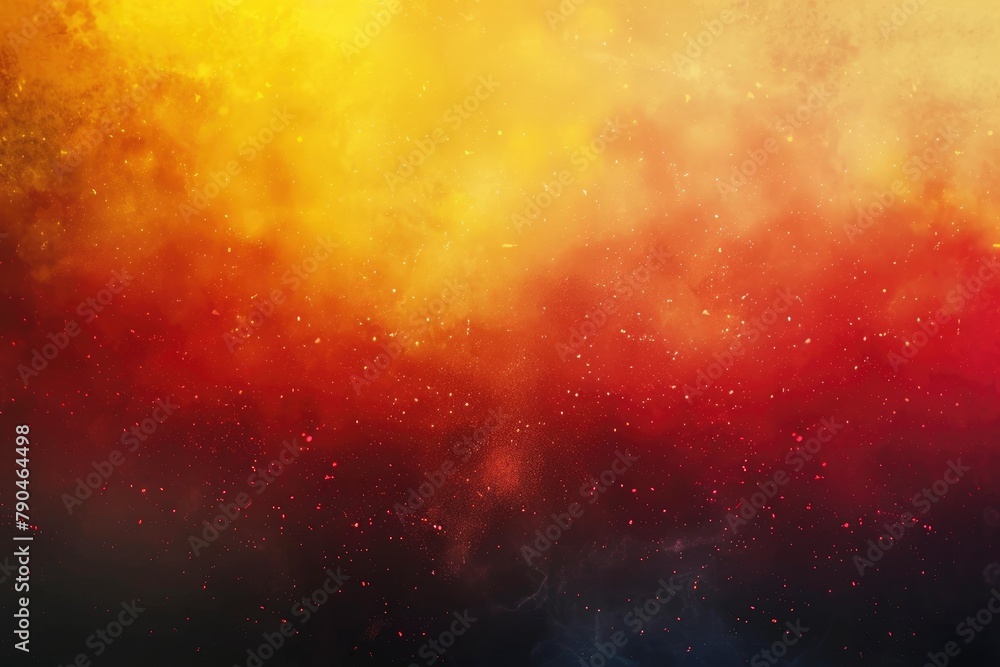 Dynamic Energy and High Spirit: Red Yellow Gradient Background with Noise Effect - generative ai Dynamic Energy and High Spirit: Red Yellow Gradient Background with Noise Effect - generative ai