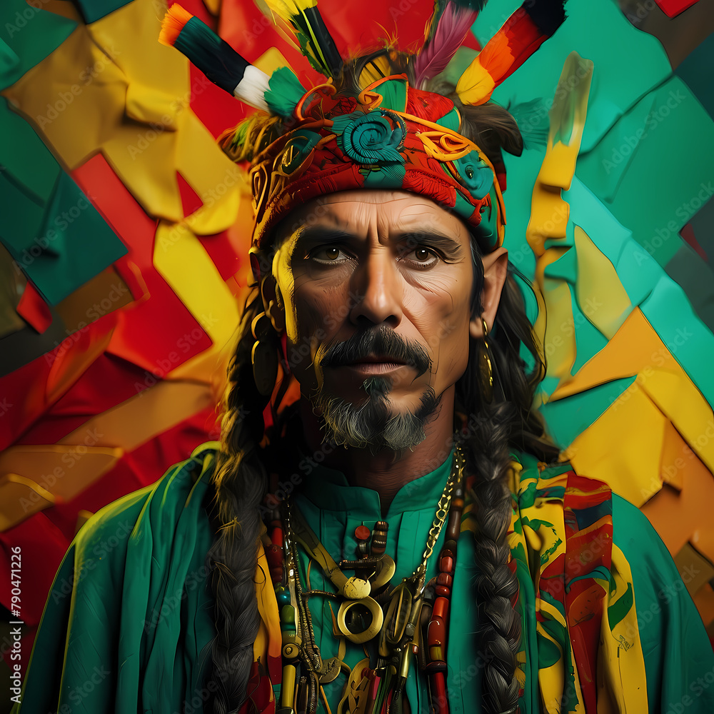 Obraz premium Celtic Shaman