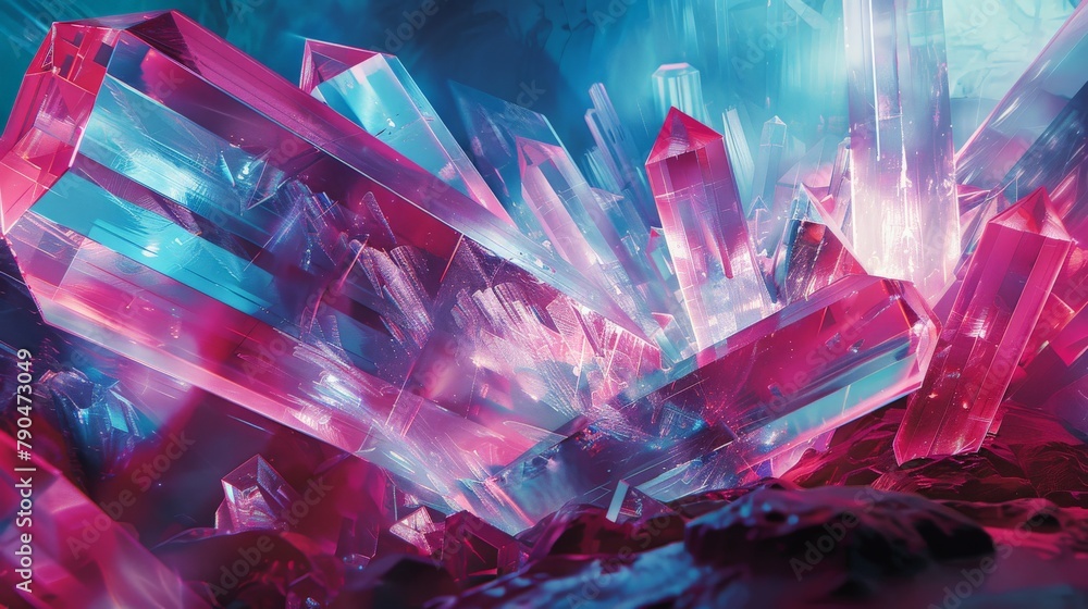 the future with a dazzling display of technology rendered in vibrant ...