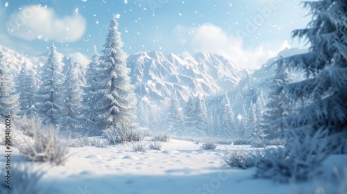 Winter Wonderland: A Visual Journey Through the Season © Hammam