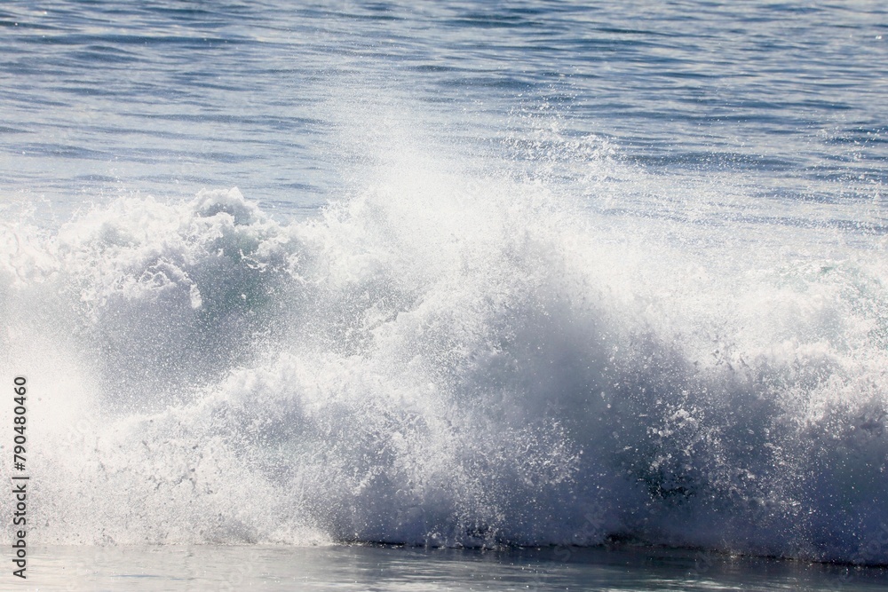 Fototapeta premium Crushing wave in the ocean
