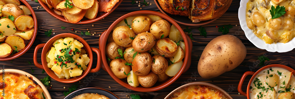 Assorted Homemade Potato Recipes: From Oven-Baked to Hashed Browns