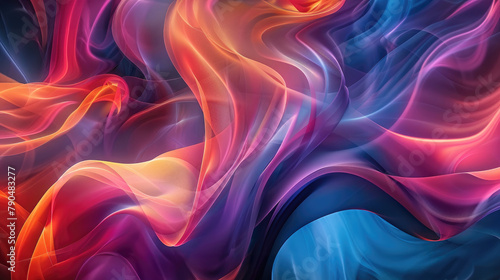 Abstract Fluidity Dynamic Wallpaper Texture © Thanos