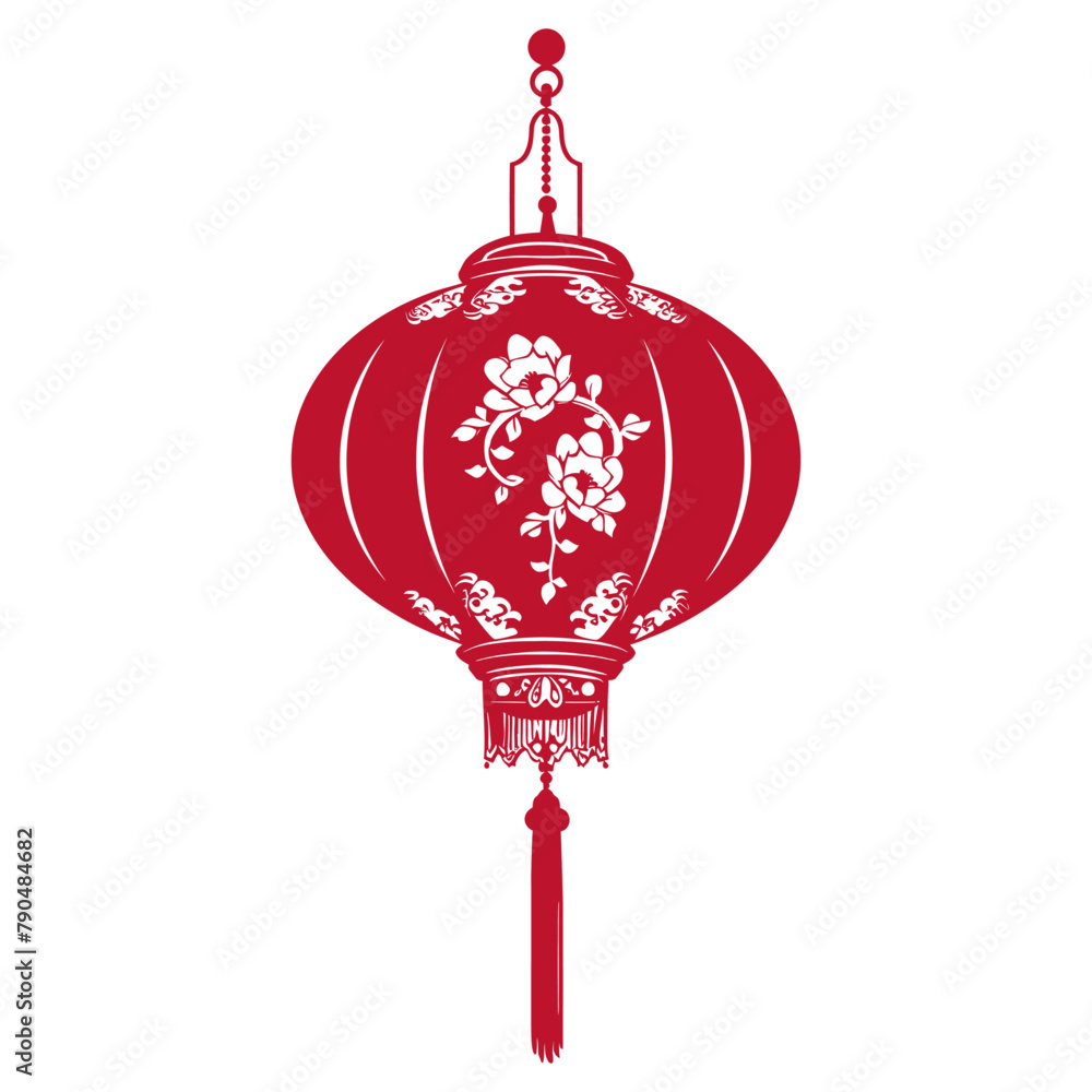 asian chinese traditional lantern red color only asian chinese traditional lantern red color only