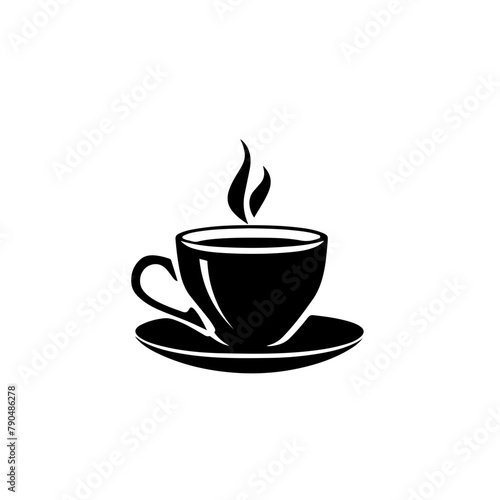 Coffee cup on saucer