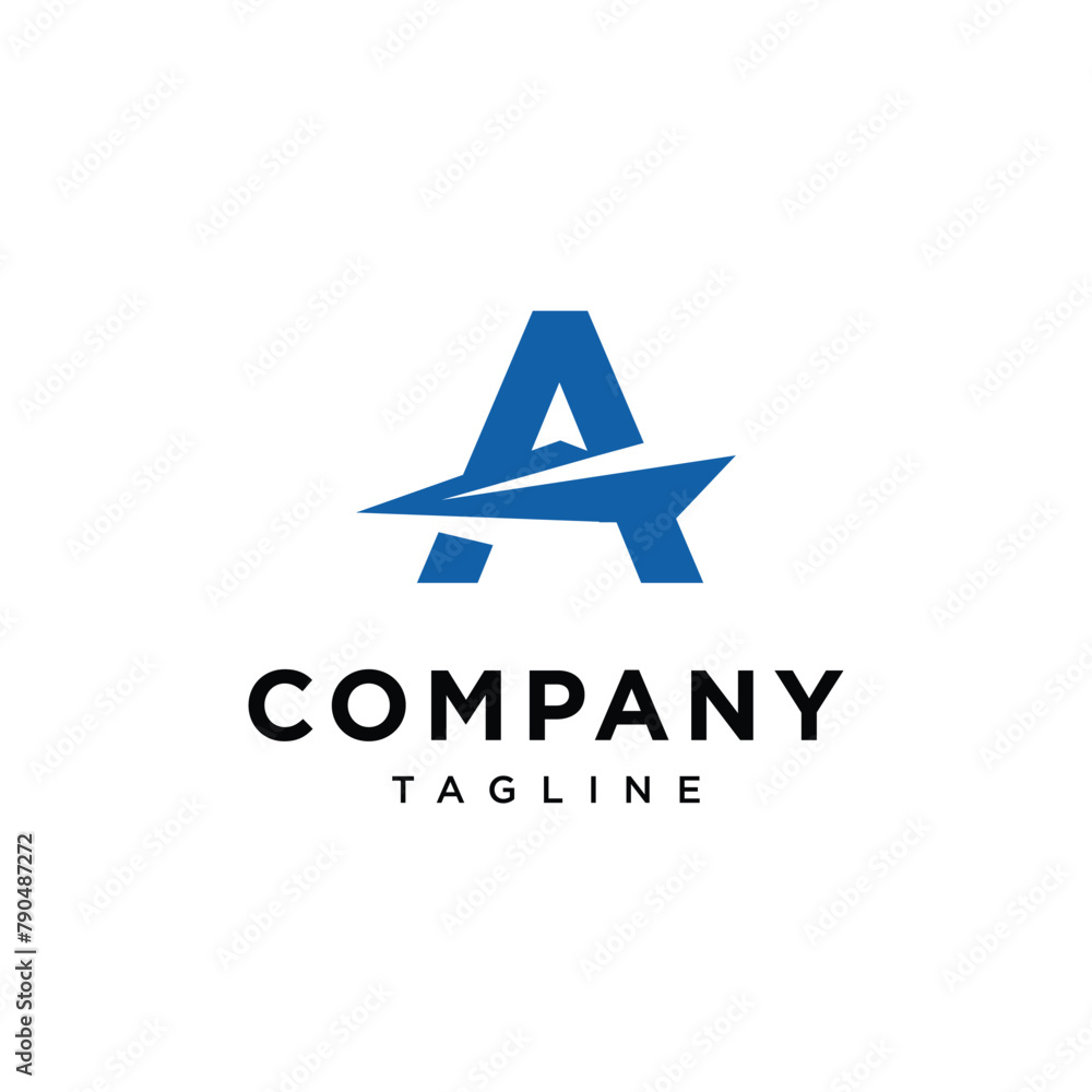 Letter A Ship Logo icon vector templae eps Letter A Ship Logo icon vector templae eps
