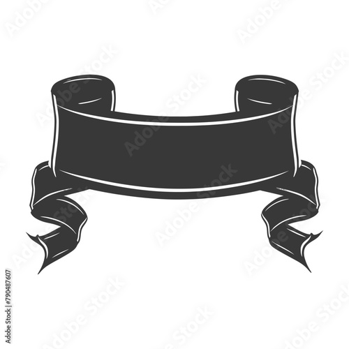 black ribbon a symbol of remembrance or mourning