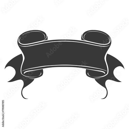 black ribbon a symbol of remembrance or mourning