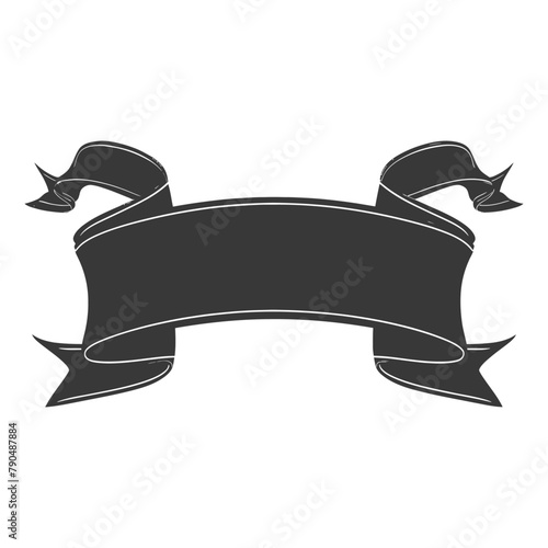 black ribbon a symbol of remembrance or mourning