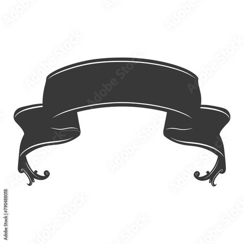 black ribbon a symbol of remembrance or mourning