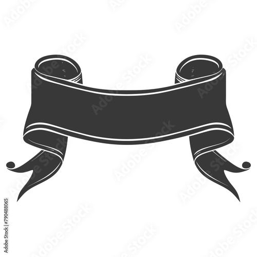 black ribbon a symbol of remembrance or mourning