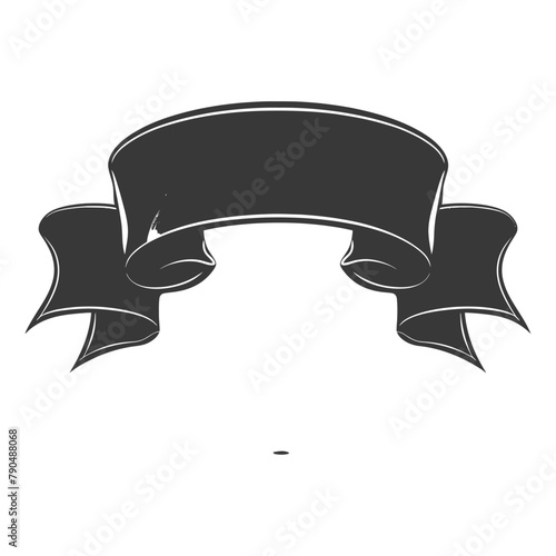 black ribbon a symbol of remembrance or mourning