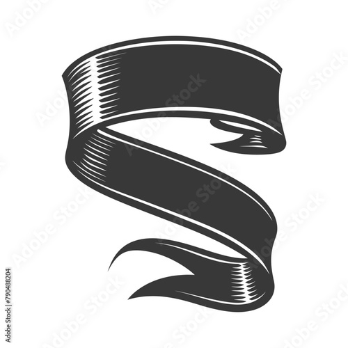 black ribbon a symbol of remembrance or mourning