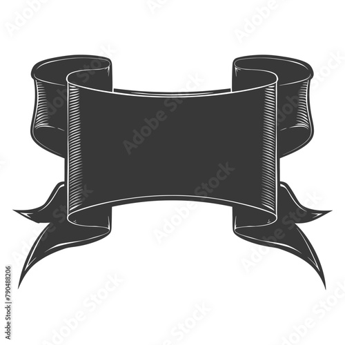 black ribbon a symbol of remembrance or mourning